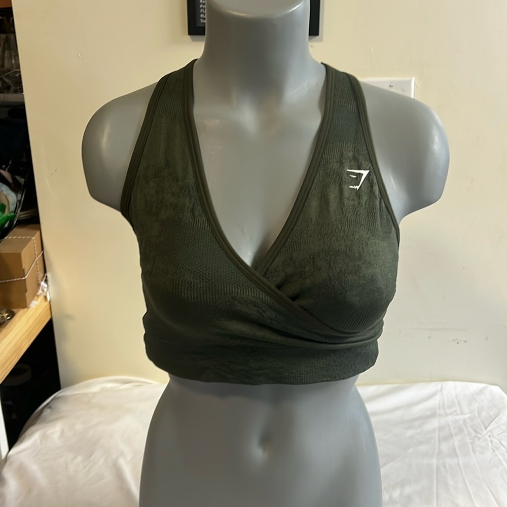 Gymshark ADAPT CAMO SEAMLESS SPORTS BRA